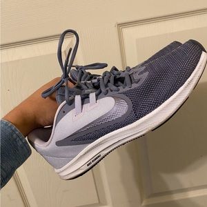 Nike Sneakers Running Shoes Size 10 Gray Women's Downshifter AQ7486-502